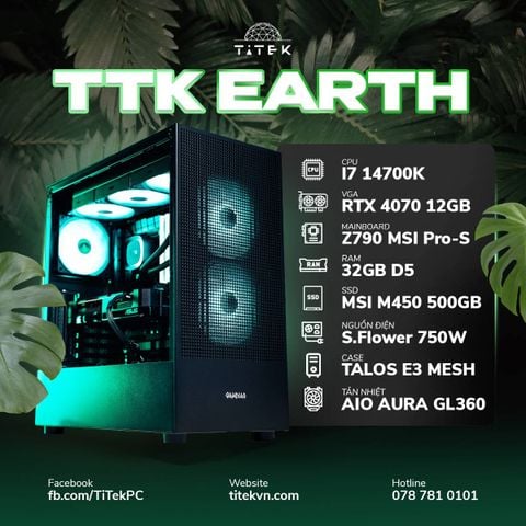  TTK EARTH E3 ELITE 