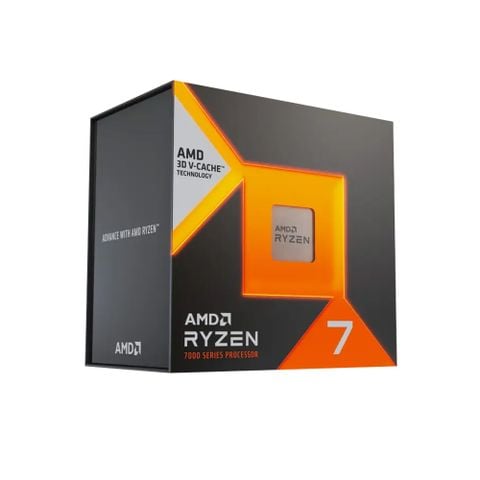  CPU AMD Ryzen 7 7800X3D (AMD AM5 - 8 Core - 16 Thread - Base 4.2Ghz - Turbo 5.0Ghz - Cache 104MB) 