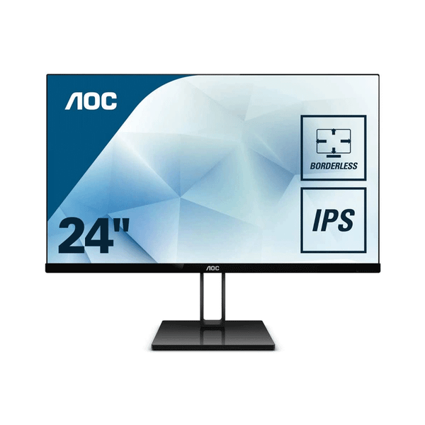  MÀN HÌNH AOC 24V2Q/74 (23.8 INCH/FHD/IPS/75HZ/5MS/250NITS/HDMI+DP) 