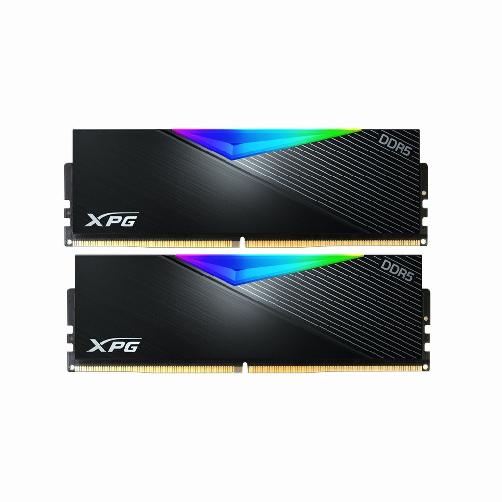 Bộ Nhớ Ram PC Adata XPG Lancer RGB 64GB (2 X 32GB) DDR5 6000MHz | Đen - Trắng