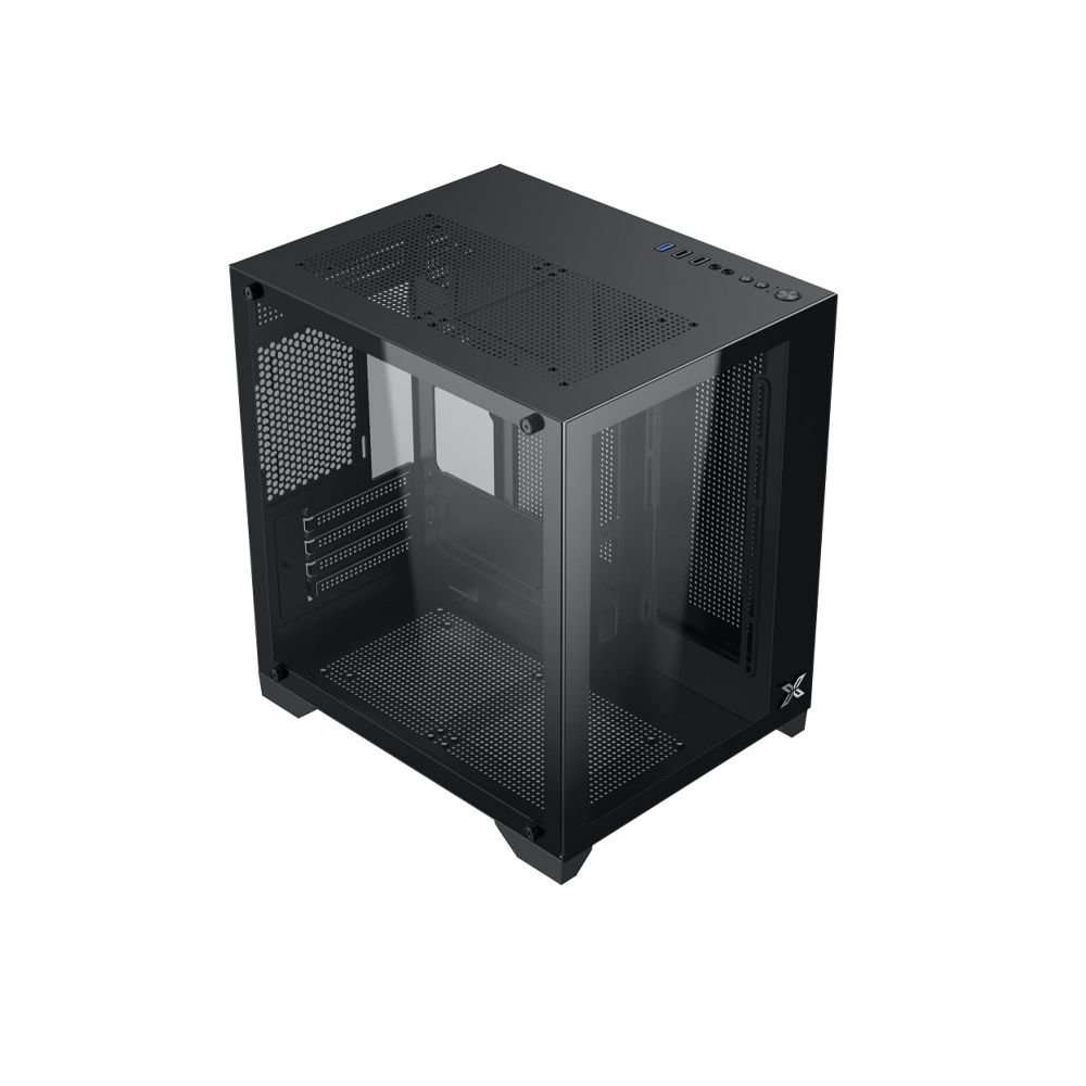 Vỏ Case Xigmatek AQUA M LITE EN42607 (MATX, Màu Đen)