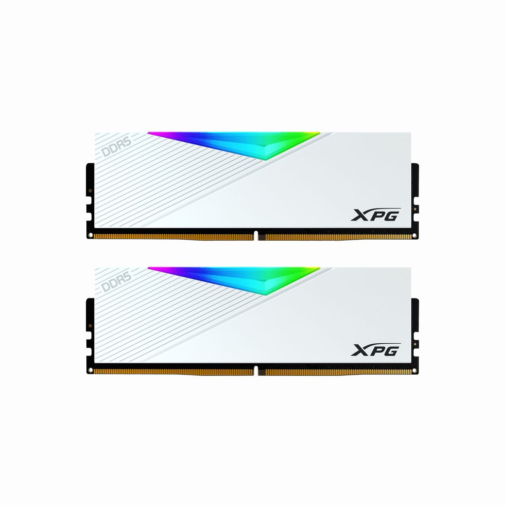 Bộ Nhớ Ram PC Adata XPG Lancer RGB 64GB (2 X 32GB) DDR5 6000MHz | Đen - Trắng