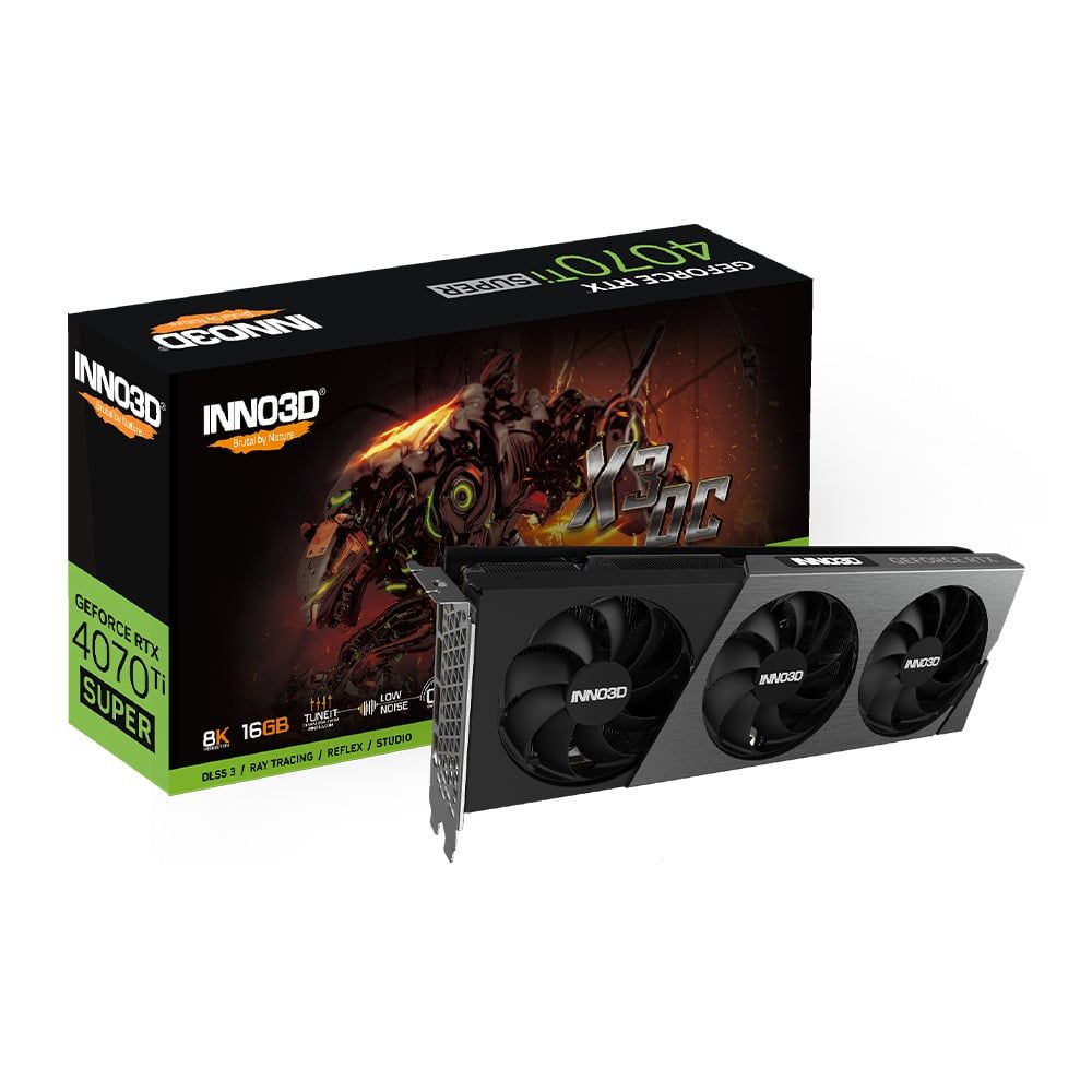  VGA INNO3D GEFORCE RTX 4070 Ti SUPER X3 OC 