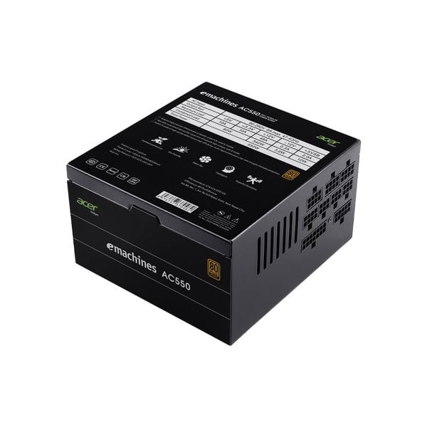  Nguồn Acer AC550 230v 550W 80 Plus Bronze Full Modular 