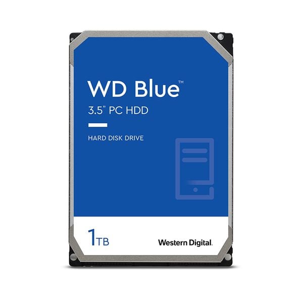  Ổ CỨNG HDD WD 1TB BLUE 3.5 INCH, 7200RPM, SATA, 64MB CACHE (WD10EZEX) 