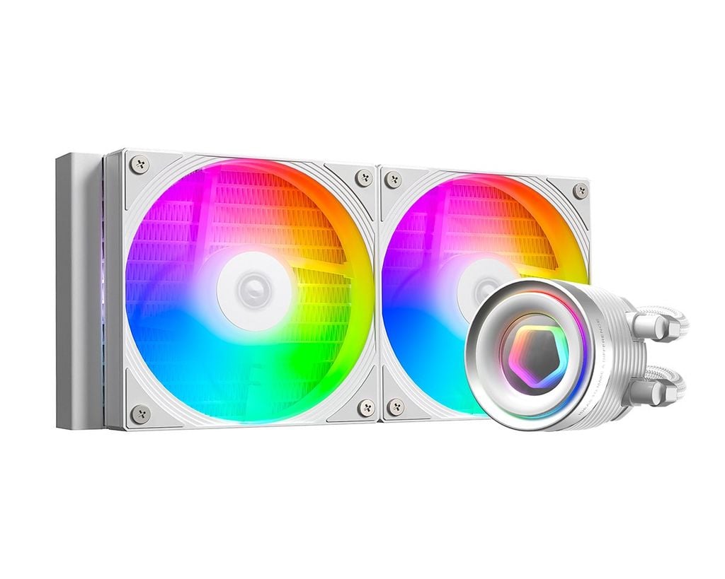 TẢN NHIỆT NƯỚC ID-COOLING FX240 INF ARGB | Black - White