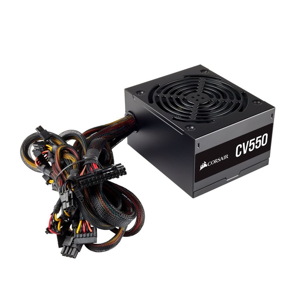 NGUỒN CORSAIR SERIES CV550 550W (80 PLUS BRONZE/MÀU ĐEN)