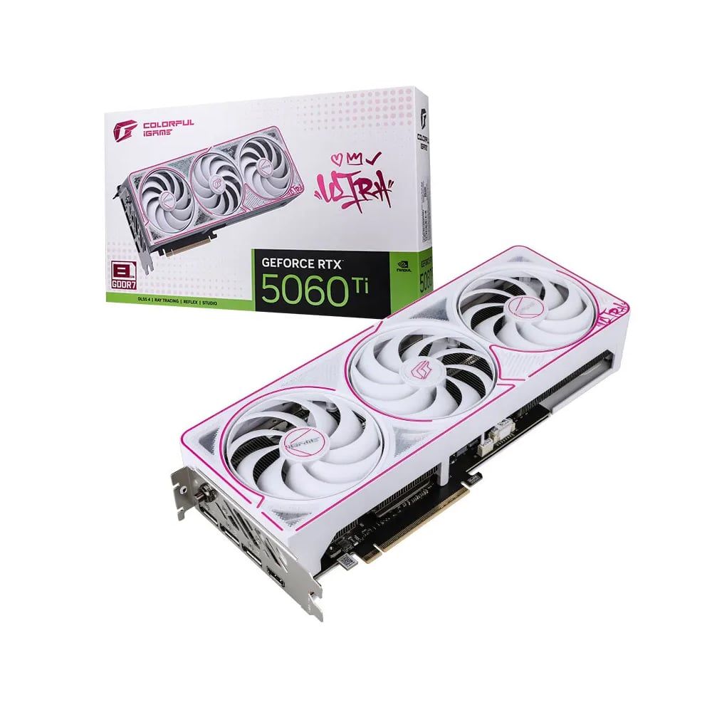 Card màn hình Colorful iGame RTX 5060 Ti Ultra W OC 8GB-V