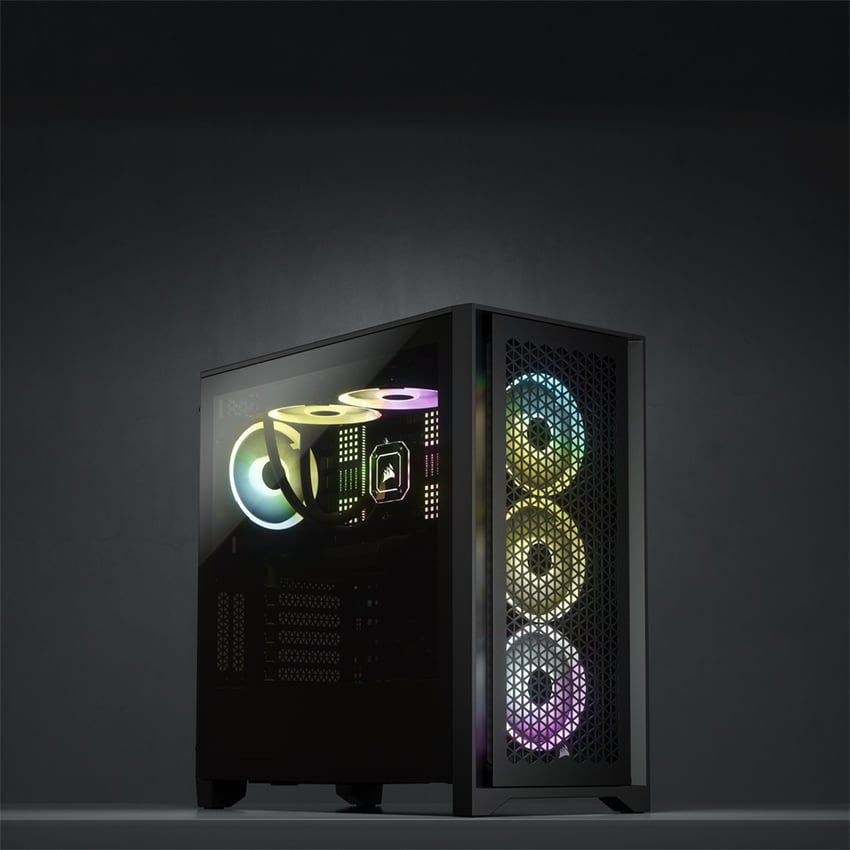 CASE CORSAIR 4000D AIRFLOW TG BLACK (MID TOWER/MÀU ĐEN)