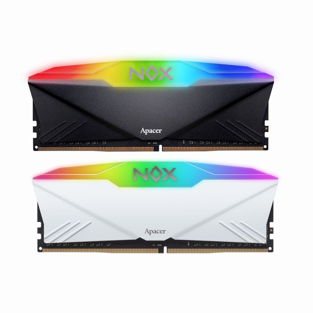 Ram Apacer Nox RGB 8GB DDR4 3200MHz CL16 (1x 8GB) | Black - White