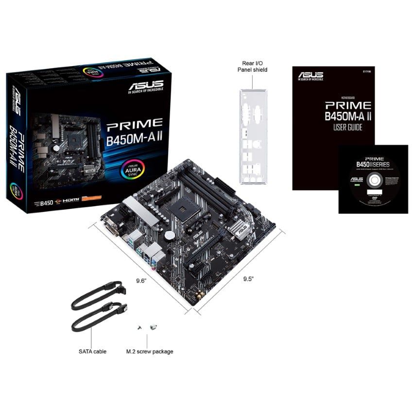 MAINBOARD ASUS PRIME B450M-A II