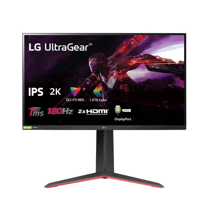 Màn hình LG UltraGear 27GP850-B 27 inch Nano IPS 2K 180Hz 1ms HDR G-Sync