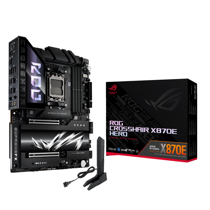 Bo Mạch Chủ Mainboard ASUS ROG CROSSHAIR X870E HERO