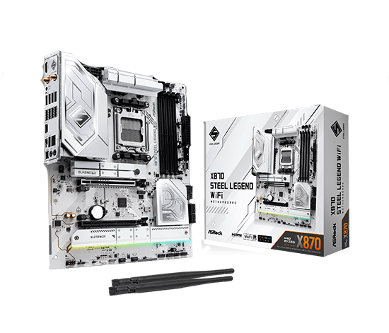 Bo Mạch Chủ Mainboard ASRock X870 Steel Legend WiFi