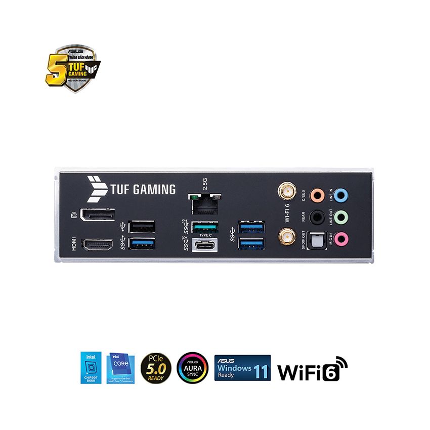 MAINBOARD ASUS TUF GAMING B660-PLUS WIFI D4