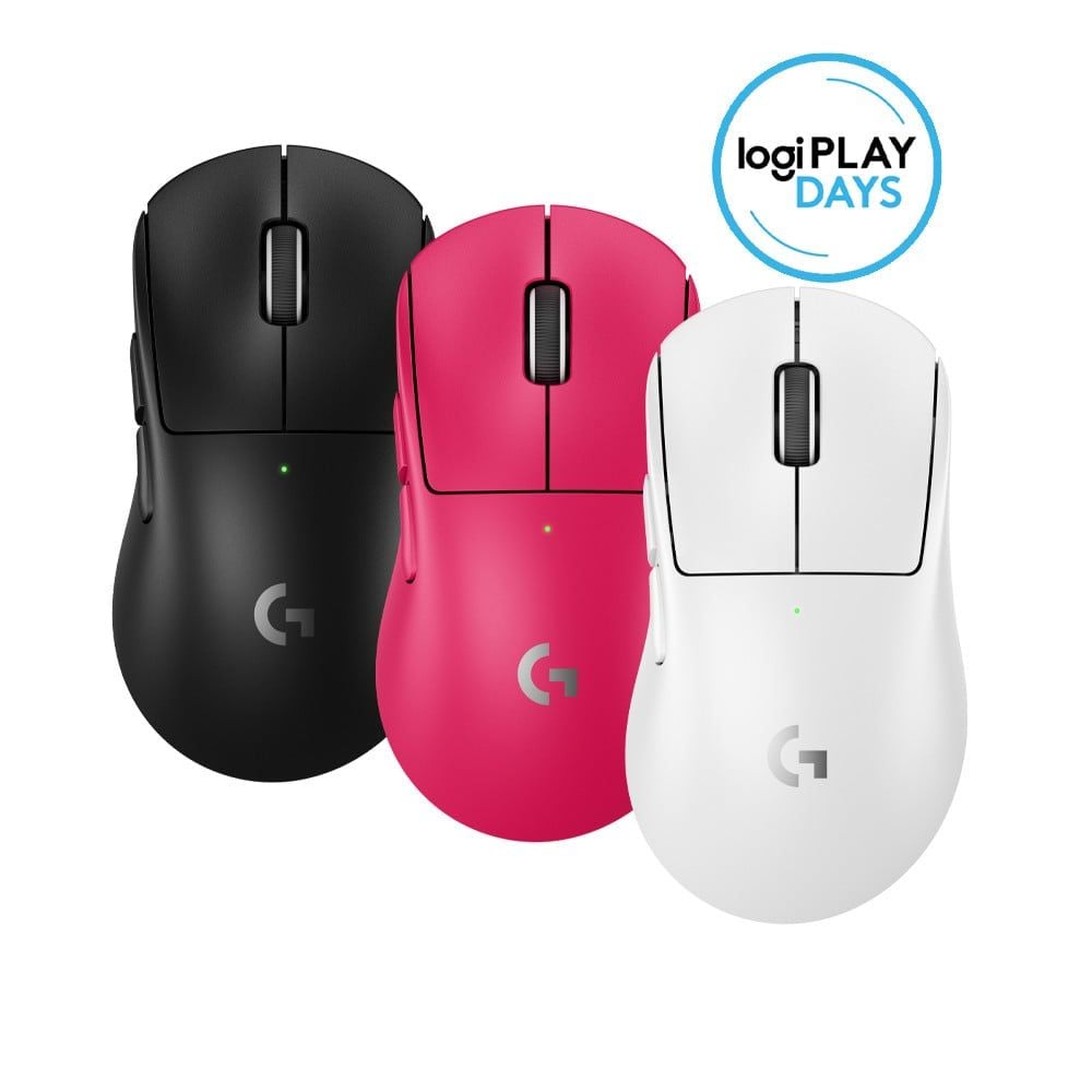Chuột không dây Logitech Pro X Superlight 2 DEX - | Đen - Trắng - Hồng