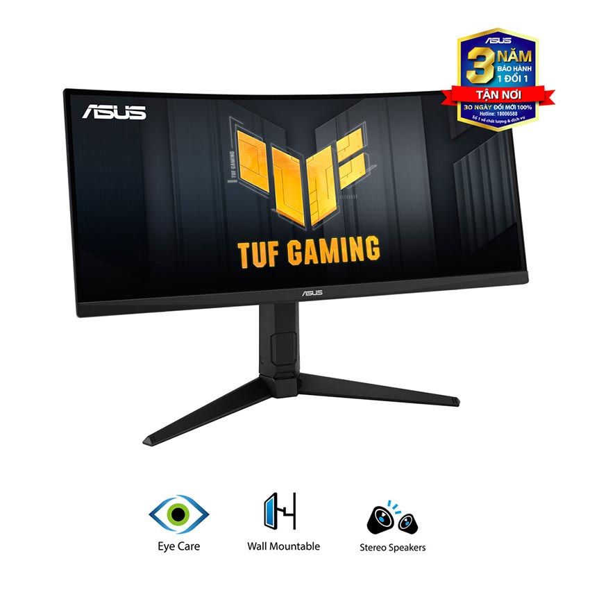 MÀN HÌNH GAMING ASUS TUF VG30VQL1A (29.5INCH/WFHD/VA/200HZ/1MS/CONG)