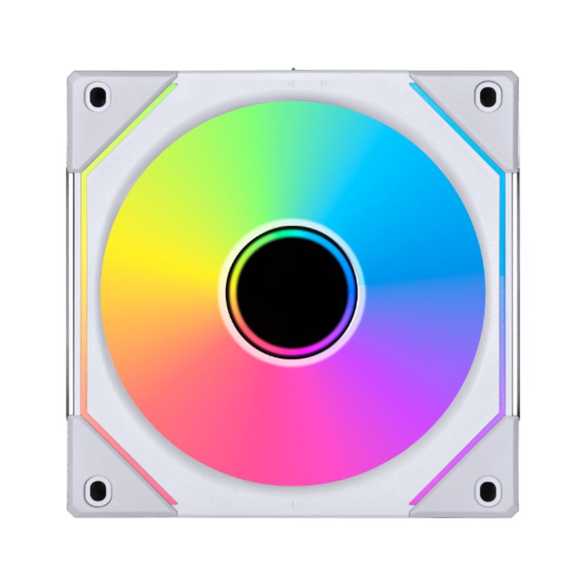 Fan Lian Li UNI Fan SL Infinity 120 Triple White (LED ARGB - Fan ghép nối không dây)