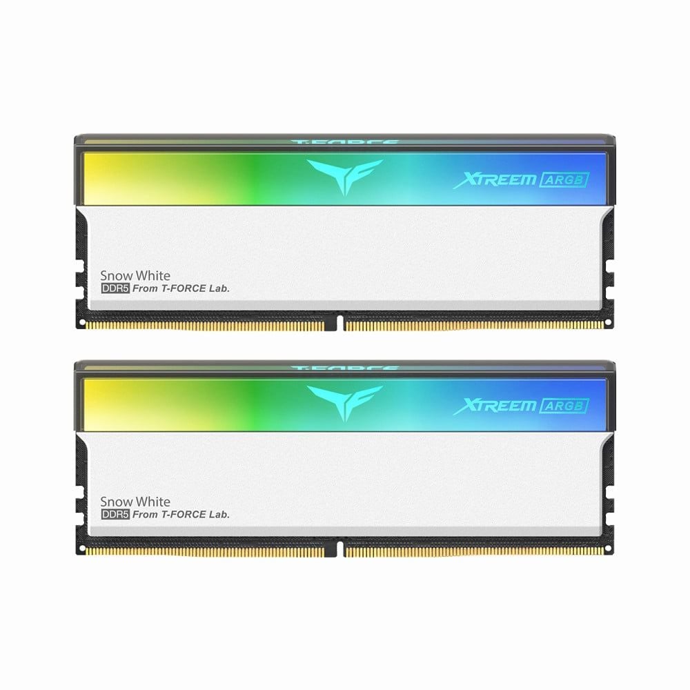 Ram TeamGroup XTREEM 48GB 8000MHz DDR5 (2x24GB) | Đen - Trắng