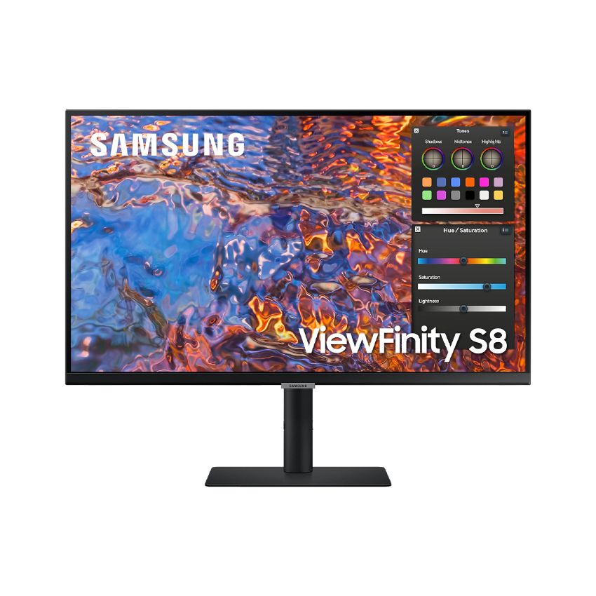 MÀN HÌNH SAMSUNG LS27B800PXEXXV (27 INCH/UHD/IPS/60HZ/5MS/400 NITS/4K/HDMI+DP+USBC+AUDIO+LAN)