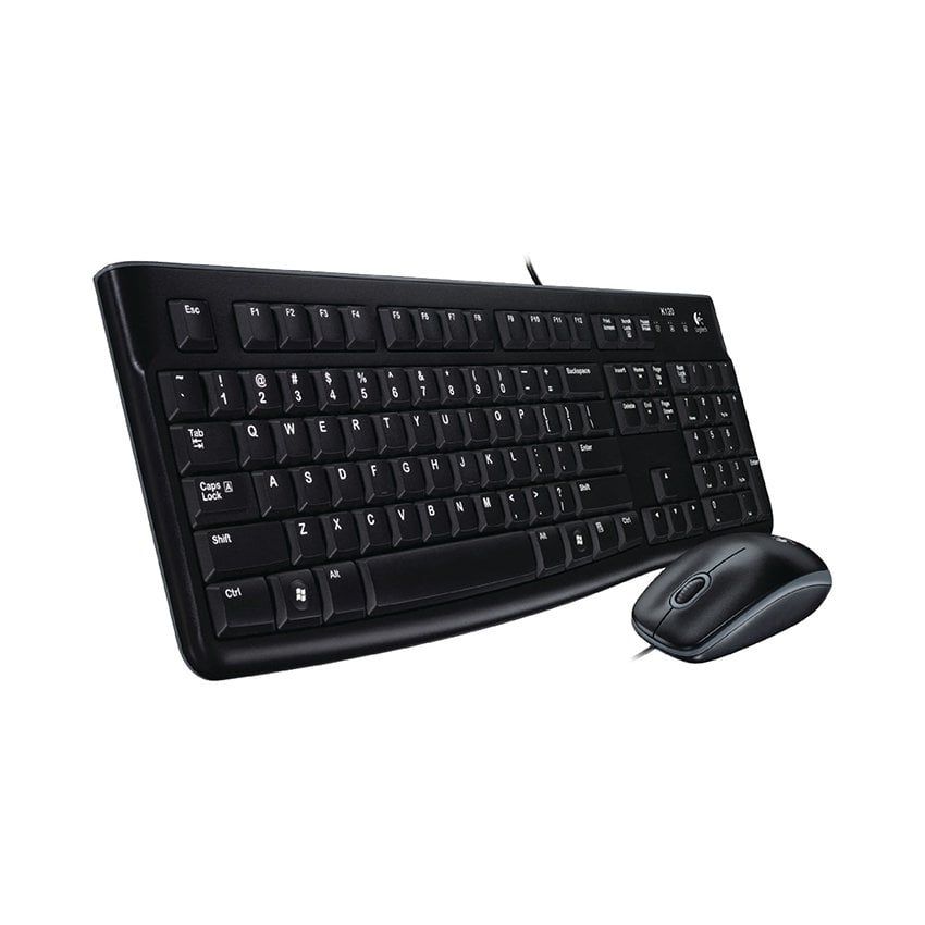 Bộ Bàn Phím Chuột Logitech MK120 (USB/đen)