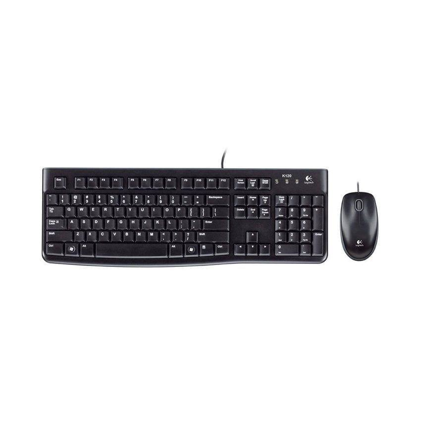  Bộ Bàn Phím Chuột Logitech MK120 (USB/đen) 