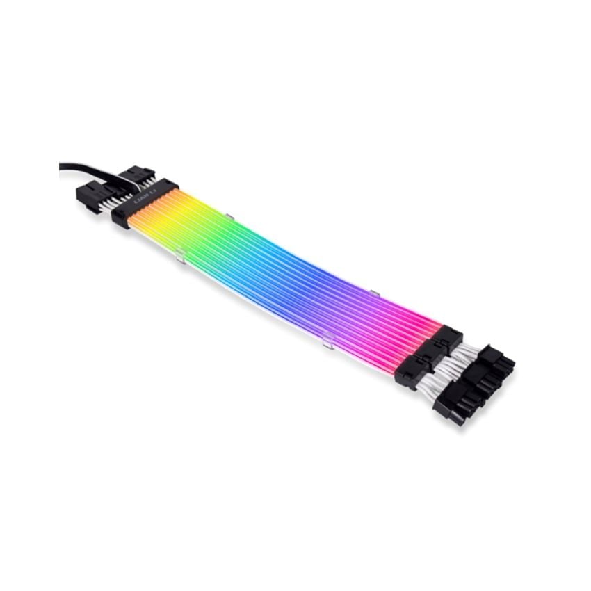 Dây nguồn nối dài cho card đồ hoạ Lian Li Strimer Plus V2 - 3 x 8 Pin - ARGB