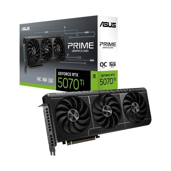  Card Màn Hình ASUS PRIME GeForce RTX 5070 Ti 16GB GDDR7 OC Edition 