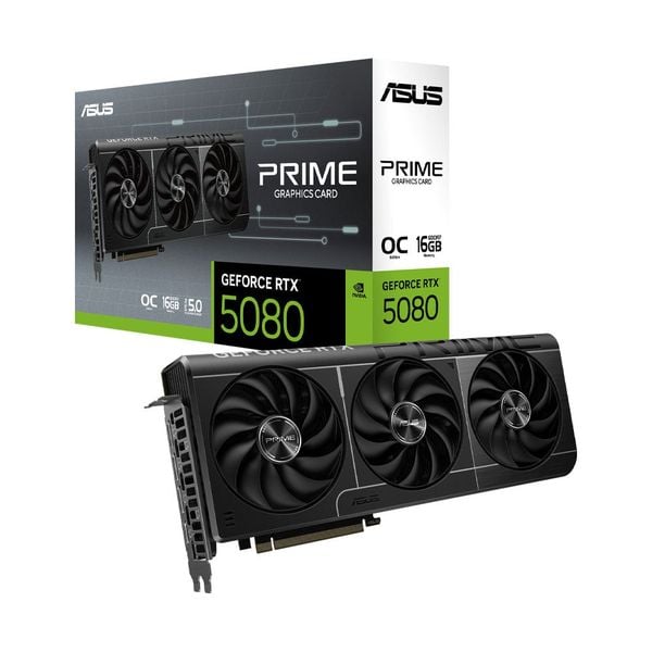  Card Màn Hình ASUS PRIME GeForce RTX 5080 16GB GDDR7 OC Edition 