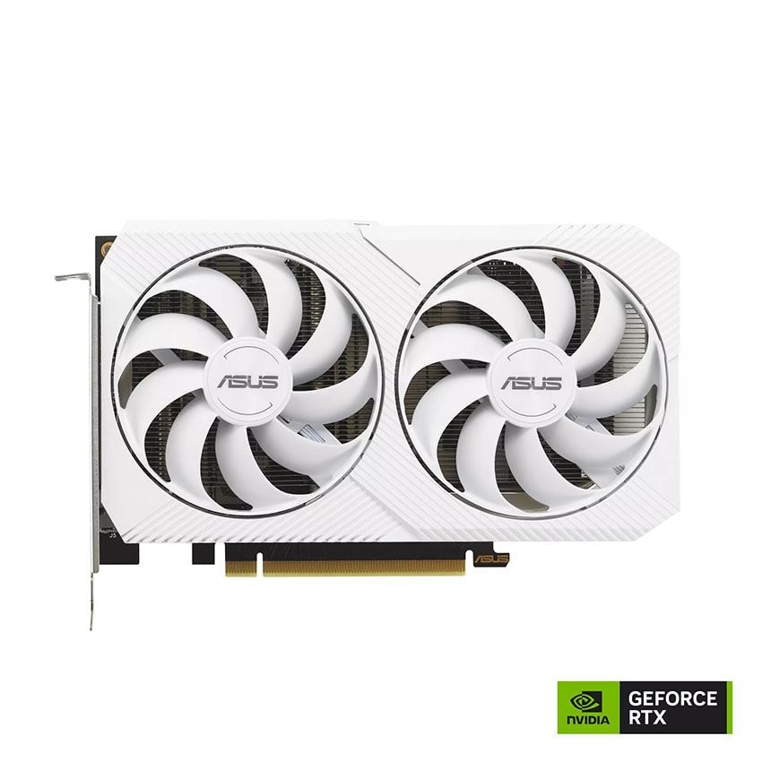 VGA ASUS Dual GeForce RTX 3060 White Edition 8GB GDDR6 (DUAL-RTX3060-8G-WHITE)