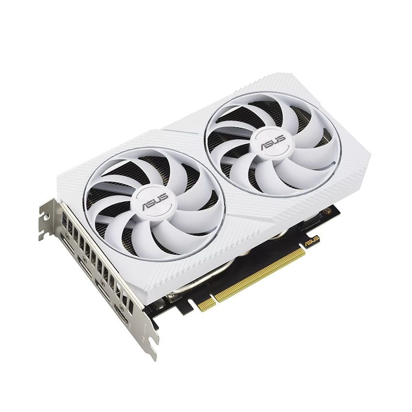 VGA ASUS Dual GeForce RTX 3060 White Edition 8GB GDDR6 (DUAL-RTX3060-8G-WHITE)