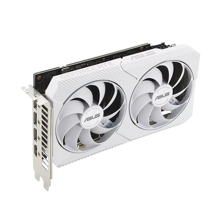 VGA ASUS Dual GeForce RTX 3060 White Edition 8GB GDDR6 (DUAL-RTX3060-8G-WHITE)