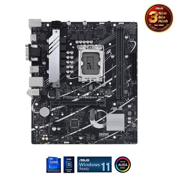  MAINBOARD ASUS PRIME B760M-K D4 