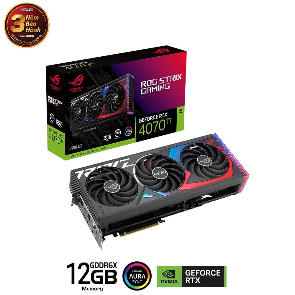  ASUS ROG Strix GeForce RTX 4070 Ti 12G GDDR6X 