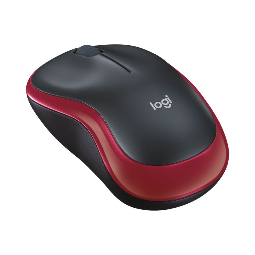 CHUỘT KHÔNG DÂY LOGITECH M185 ĐỎ ĐEN