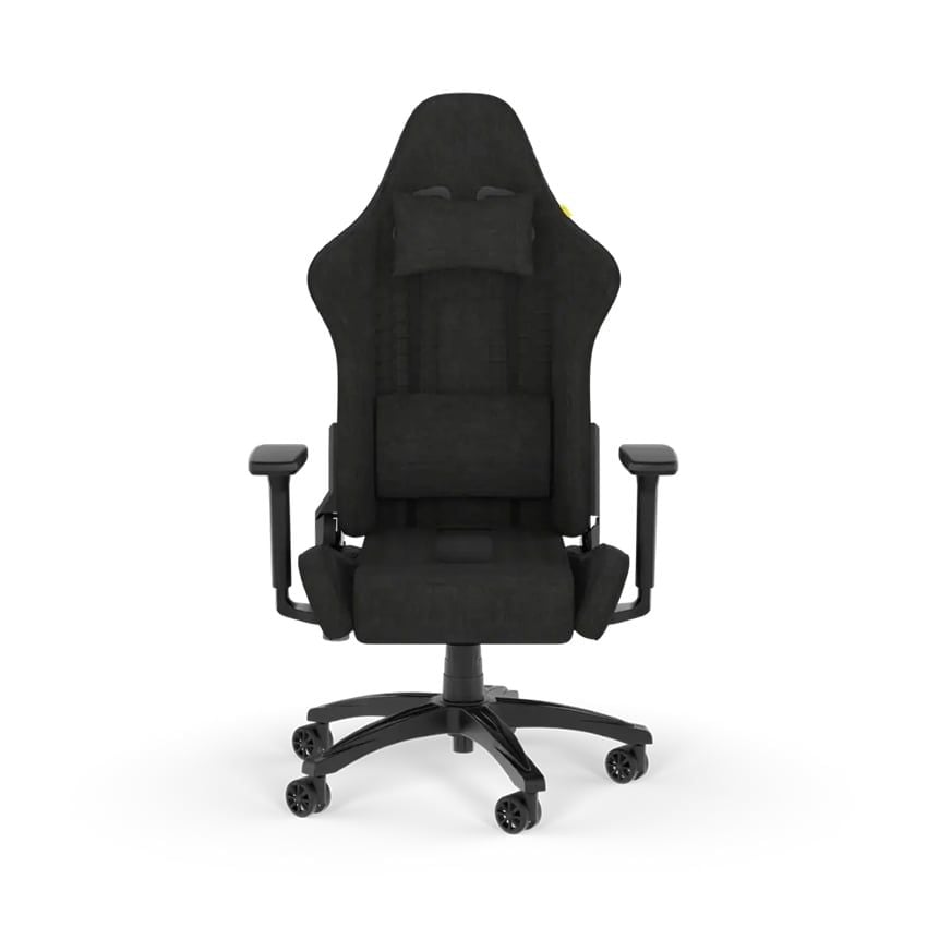 GHẾ GAME CORSAIR TC100 RELAXED FABRIC BLACK