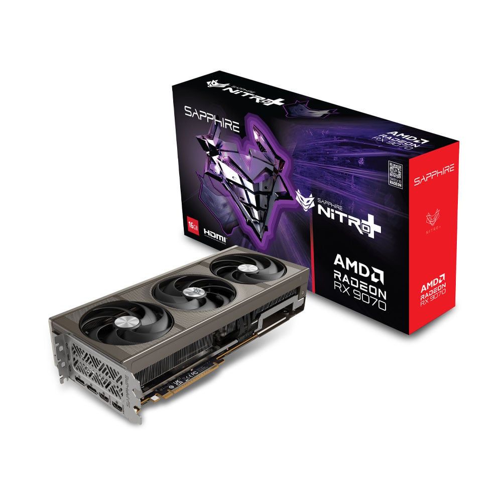 VGA SAPPHIRE NITRO+ AMD RADEON RX 9070 GAMING OC 16GB (11349-01-20G)