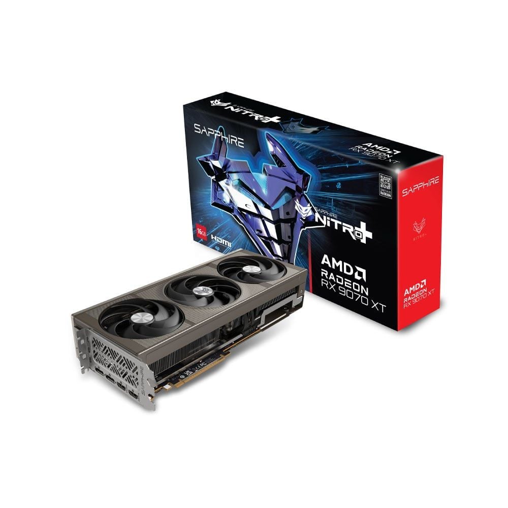 VGA SAPPHIRE NITRO+ AMD RADEON RX 9070 XT GAMING OC 16GB (11348-01-20G)