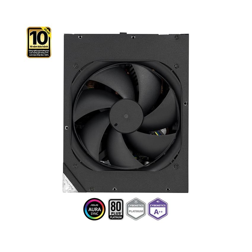 Nguồn Asus ROG THOR 1200P2 Gaming ( 80 Plus Platinum/Màu Đen Bạc/Full Modular)