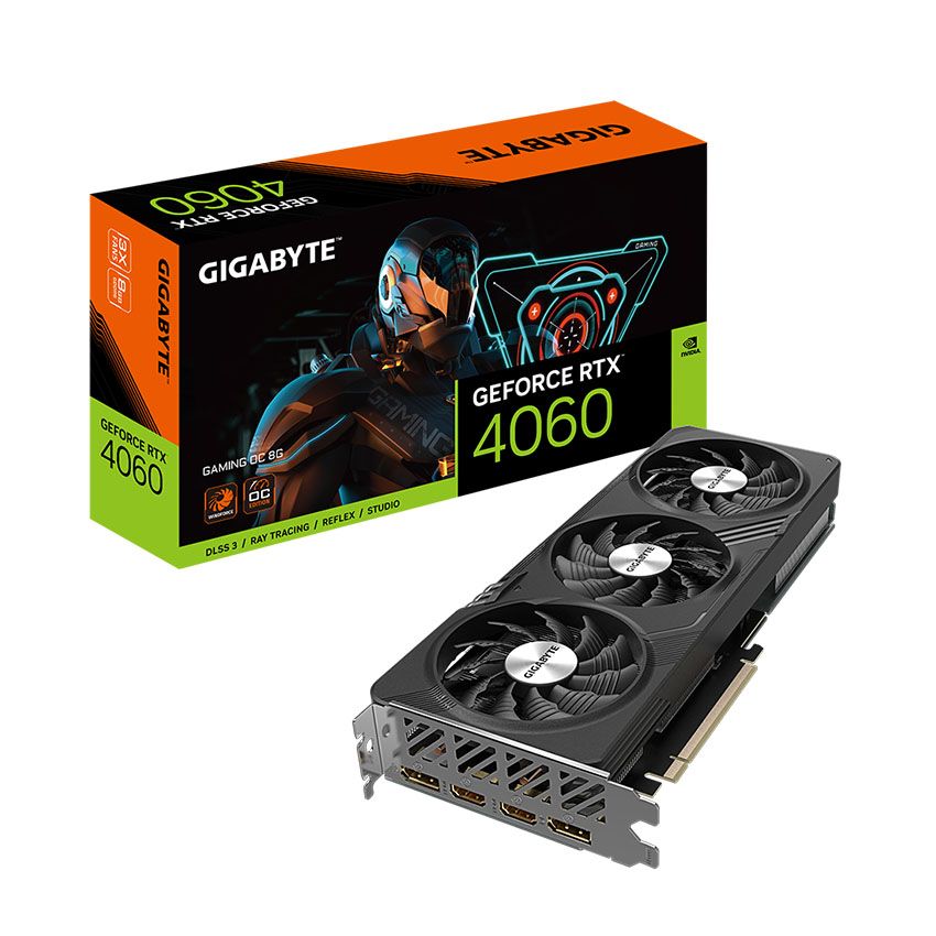 Card màn hình Gigabyte RTX 4060 GAMING OC-8GD
