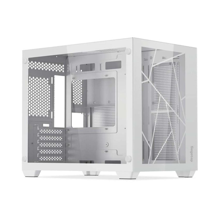 Vỏ Case Segotep LUMI II TYPE-C | Đen - Trắng