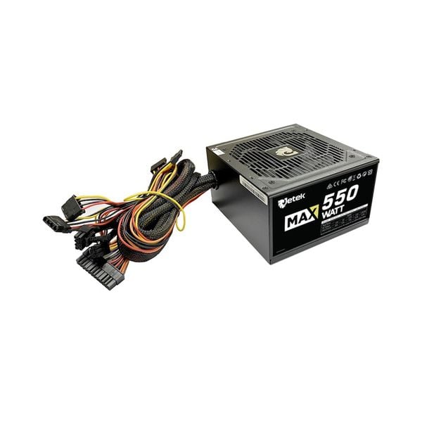  Nguồn Jetek MW550/550W (Màu Đen) 