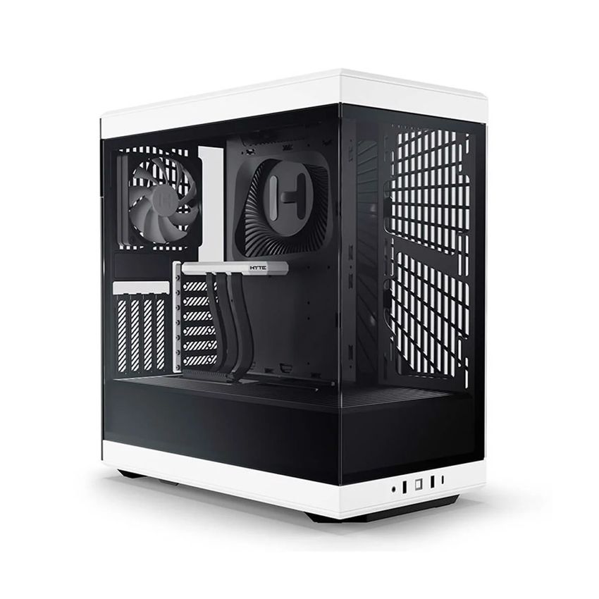 VỎ CASE HYTE Y40 | BLACK - WHITE - BW (ATX/MID TOWER)