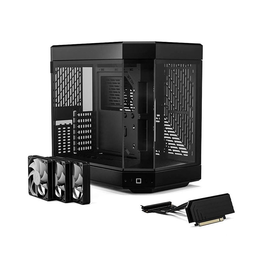 VỎ CASE HYTE Y60 | BLACK - WHITE (EATX/MID TOWER)