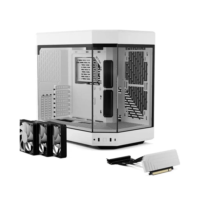 VỎ CASE HYTE Y60 | BLACK - WHITE (EATX/MID TOWER)