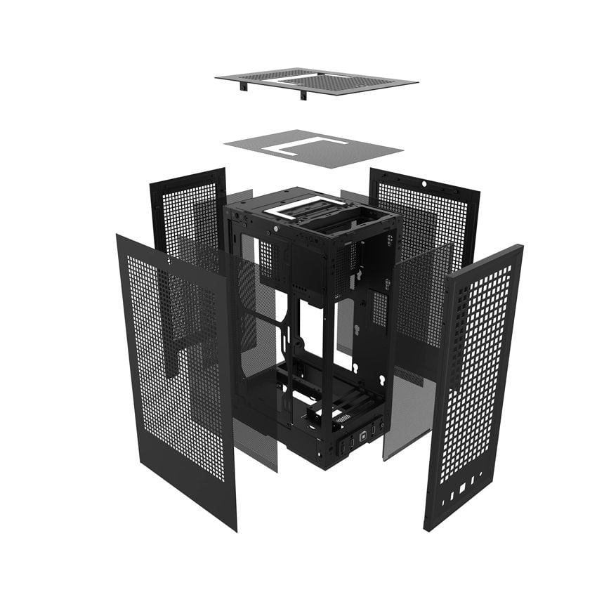 VỎ CASE HYTE REVOLT 3 | BLACK - WHITE (ITX/MINI TOWER)