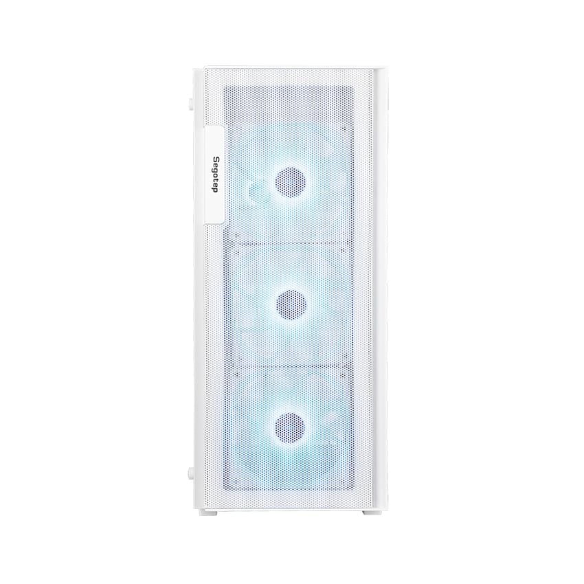 Vỏ Case SEGOTEP AXE 5 WHITE (ATX/Mid Tower/Màu Trắng/4 Fan ARGB)