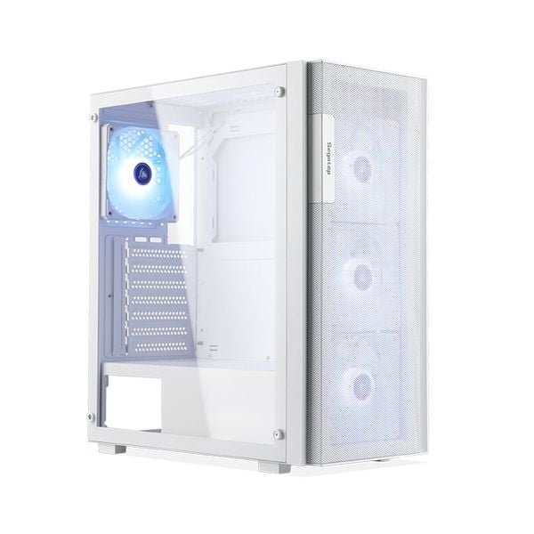  Vỏ Case SEGOTEP AXE 5 WHITE (ATX/Mid Tower/Màu Trắng/4 Fan RGB) 