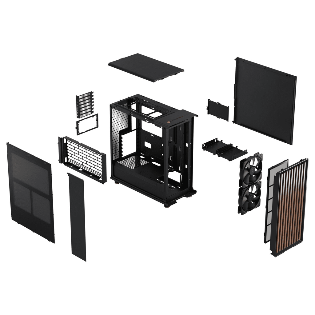 CASE FRACTAL DESIGN NORTH CHARCOAL BLACK