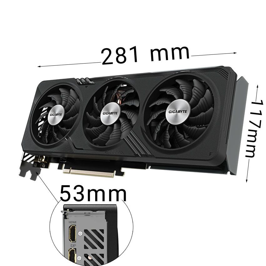 CARD MÀN HÌNH GIGABYTE RTX 4060 TI GAMING OC-16GB